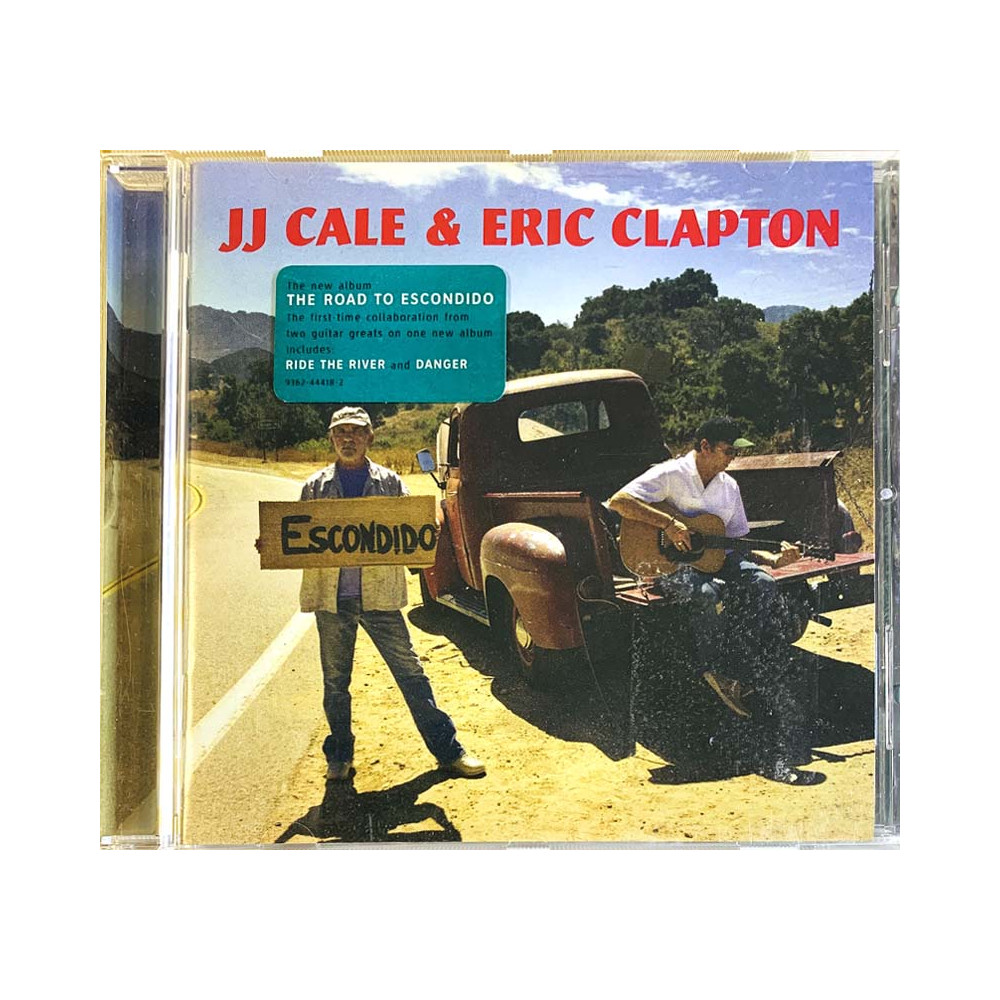 JJ Cale & Eric Clapton käytetty CD To road to Escondido  kansi EX levy EX Käytetty CD