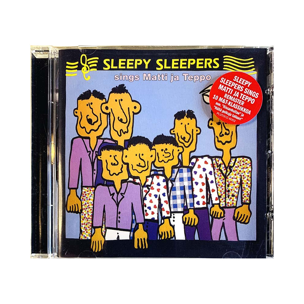 Sleepy Sleepers käytetty CD Sings Matti ja Teppo  kansi EX levy EX Käytetty CD