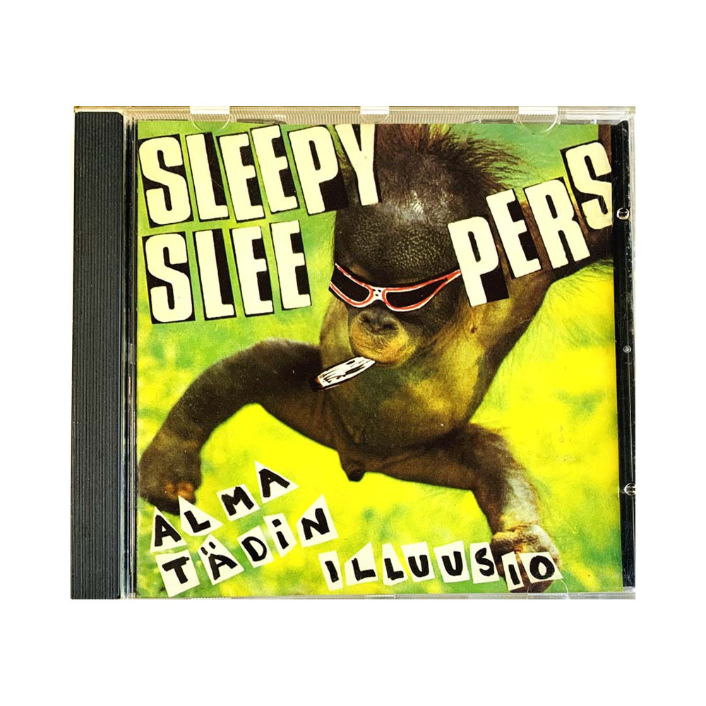 Sleepy Sleepers käytetty CD Alma tädin illuusio  kansi EX levy EX- Käytetty CD