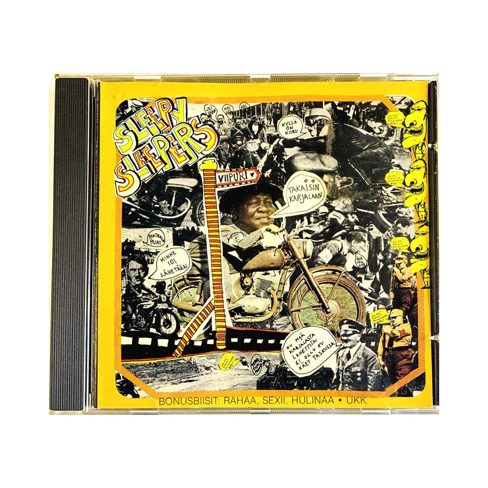 Sleepy Sleepers käytetty CD Takaisin Karjalaan  kansi EX levy EX Käytetty CD