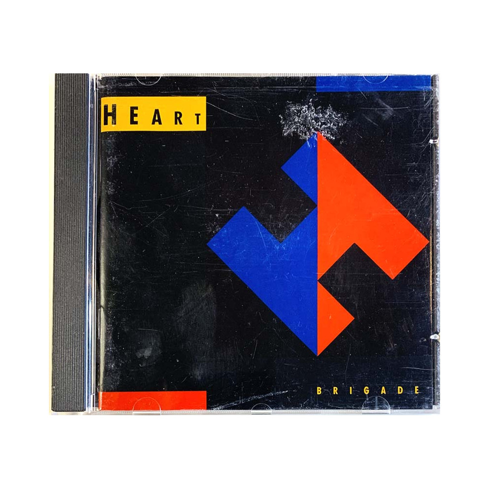 Heart käytetty CD Brigade  kansi EX levy EX Käytetty CD