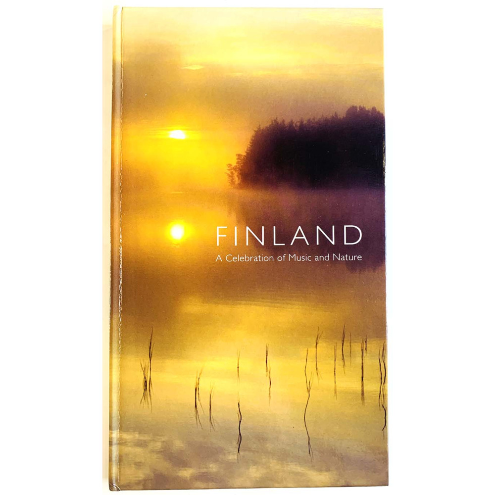 Sibelius, Kuula, Merikanto ym käytetty CD Finland - A Celebration of music and nature 4CD  kansi EX levy EX Käytetty CD