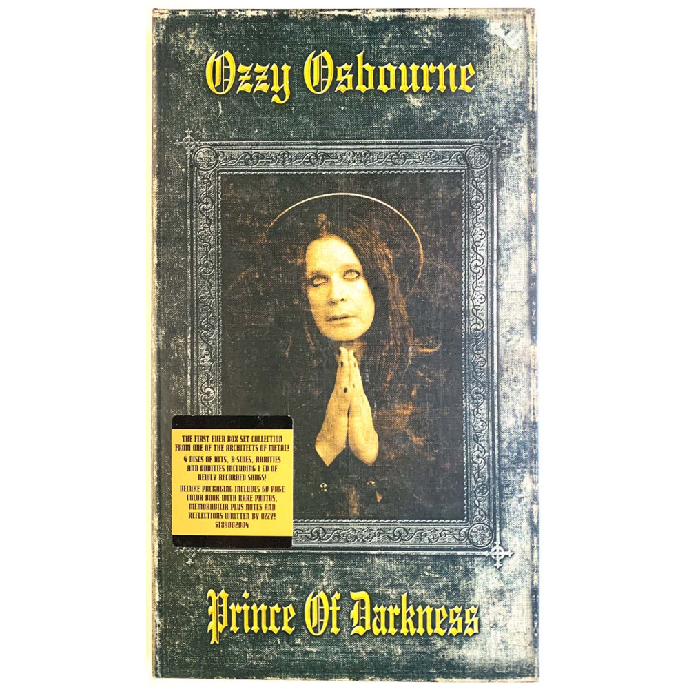 Osbourne Ozzy käytetty CD Prince of darkness 4CD  kansi VG+ levy VG+ Käytetty CD