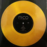 Nico vinyl LP Live at the Library Theatre '83 yellow vinyl vinyl LP