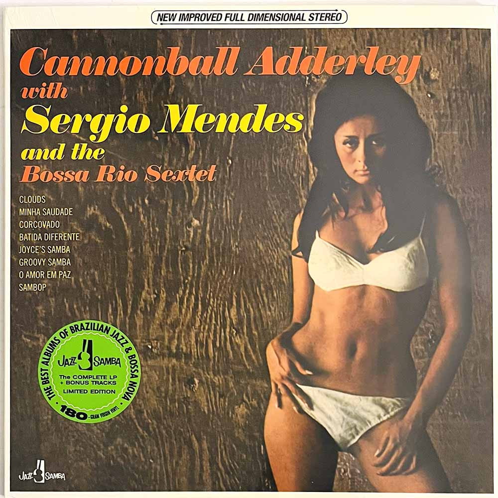 Cannonball Adderley with Sergio Mendes vinyl LP Bossa Rio Sextet vinyl LP
