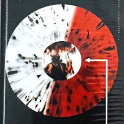Samson 1980 CFU01263 Head On, color clear/red black splatter LP