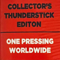 Samson 1980 CFU01263 Head On, color clear/red black splatter LP