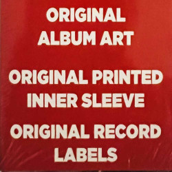 Raven 1983 CFU01257 All for one, color black/red split LP