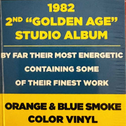 Raven 1982 CFU01206 Wiped Out, color orange & blue LP