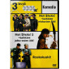 DVD - Elokuva DVD Hot Shots 1 - Hot Shots 2 - Roskakuskit 3DVD  kansi EX levy EX Käytetty DVD