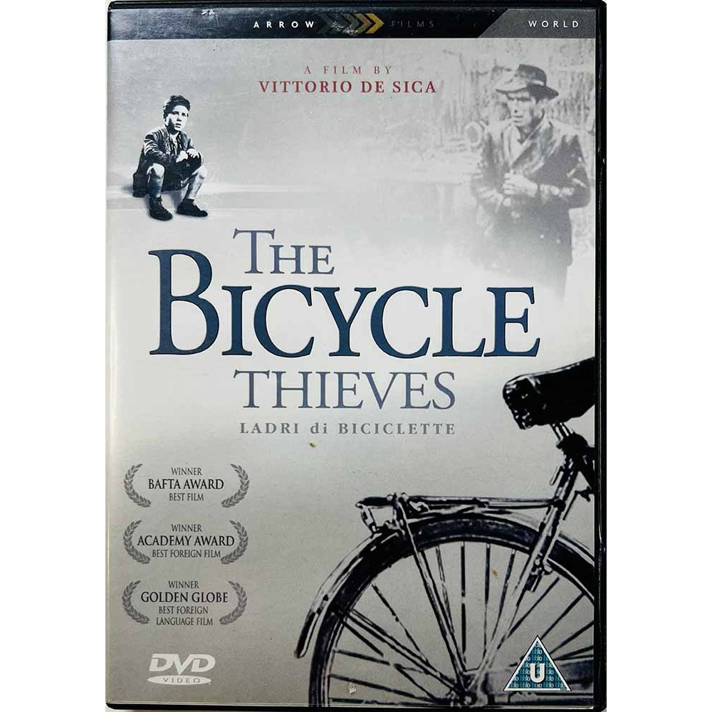 DVD - Elokuva DVD The Bicycle thieves  kansi EX levy EX Käytetty DVD