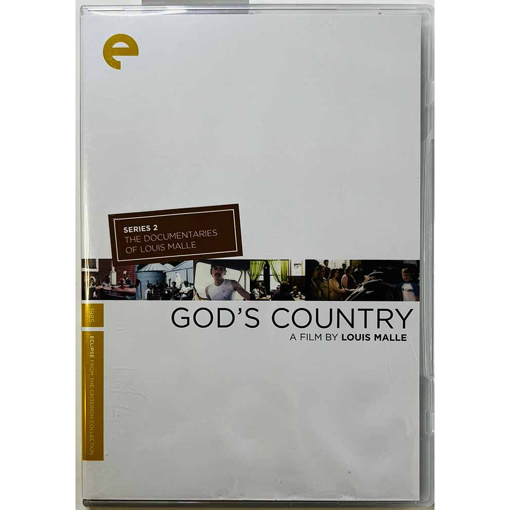 DVD - A film by Louis Malle DVD God’s Country  kansi EX levy EX Käytetty DVD