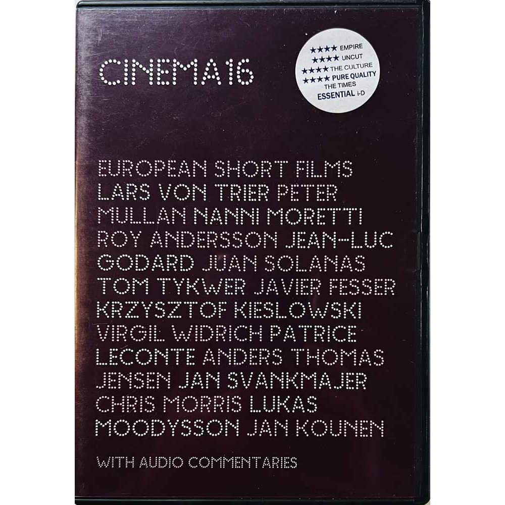 DVD - European short films DVD Cinema 16  kansi EX levy VG+ Käytetty DVD