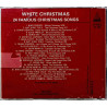 Bing Crosby, Elvis, Doris Day ym. CD White Christmas 24 Famous Christmas Songs  kansi EX levy VG+ Käytetty CD