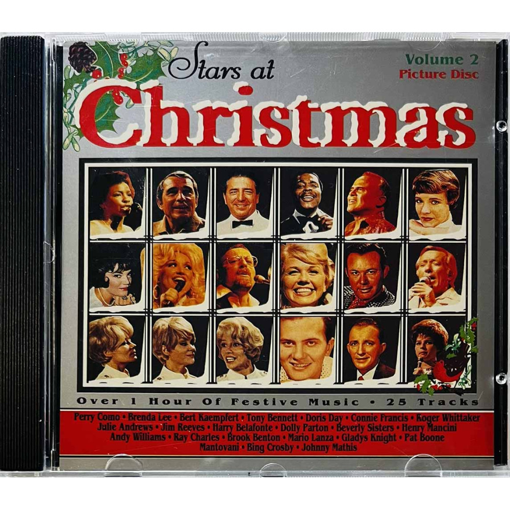 Brenda Lee, Jim Reeves, Dolly Parton ym. CD Stars At Christmas - Volume 2  kansi EX levy EX Käytetty CD