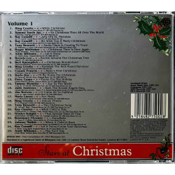 Connie Francis, Ray Conniff, Tammy Wynette CD Stars At Christmas - Volume 1  kansi EX levy EX Käytetty CD