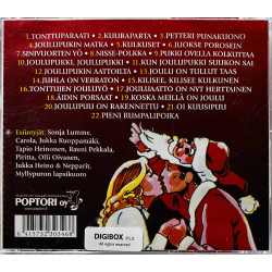 Tapio Heinonen, Carola, Sonja Lumme CD Kun Joulupukki Suukon Sai  kansi EX levy EX Käytetty CD