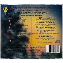 Sotilasmusiikkikoulu CD Maa on niin kaunis  Crusader's Hymn  kansi EX levy EX Käytetty CD