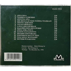 Musakatit, Porin Gygnaeuksen Ala-aste 1994 VLCD-1012 Joulumaan Soittorasia - Lapset laulavat joululauluja CD Begagnat