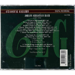 Bach Johan Sebastian 1992 CLG 7058 Famous Organ Works CD Begagnat