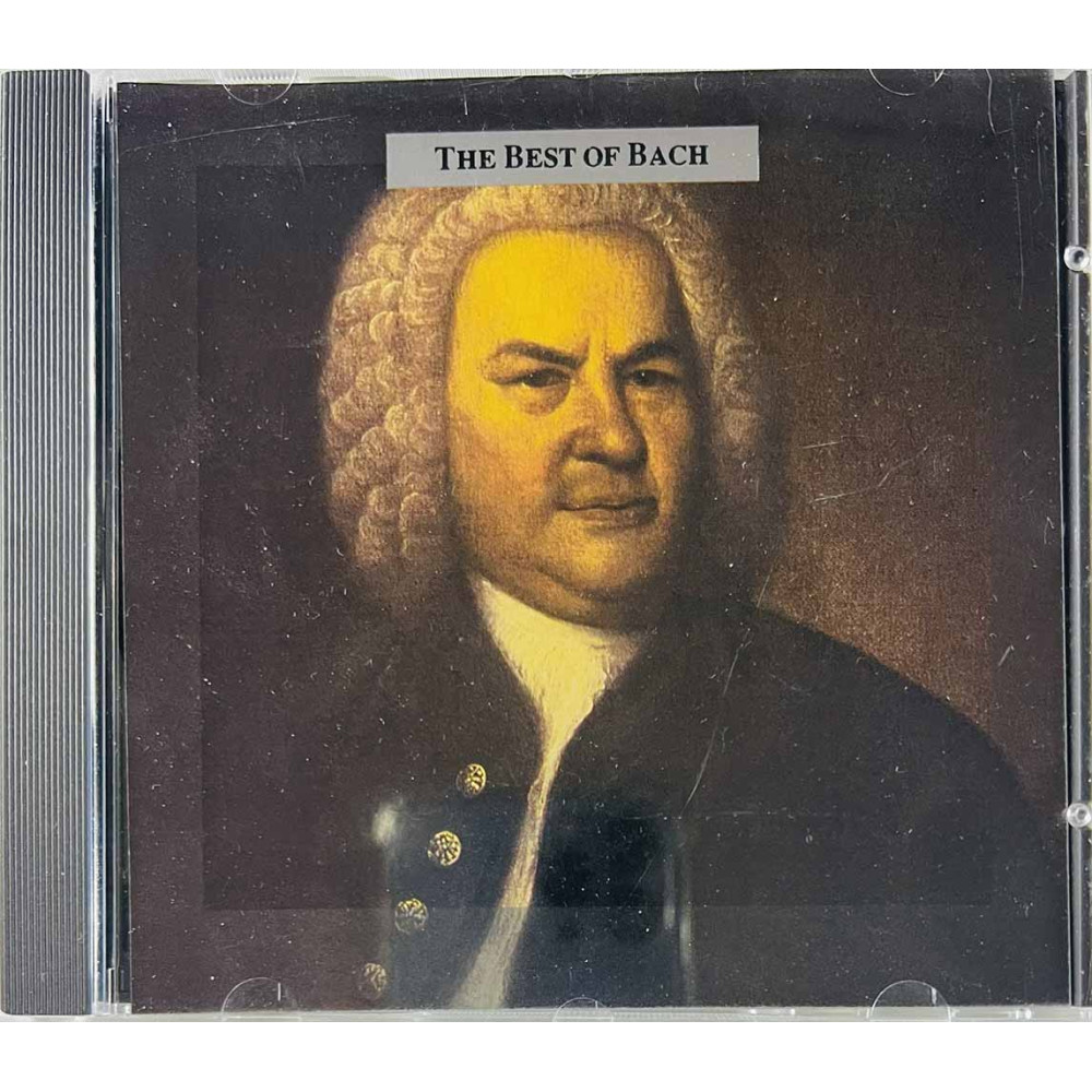 Bach Johan Sebastian CD The Best Of Bach  kansi EX levy EX Käytetty CD