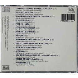 Bach Johan Sebastian CD The Best Of Bach  kansi EX levy EX Käytetty CD