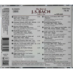 Bach Johan Sebastian CD The Best Of J. S. Bach  kansi EX levy EX Käytetty CD