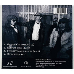 Stefan Piesnack Band CD Twisty Road CD-EP  kansi EX levy VG+ Käytetty CD