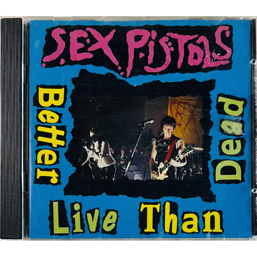 Sex Pistols 1992 Dojo CD 73 Better live than dead CD Begagnat