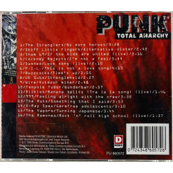 Damned, UK Subs, 999, Vapors ym. CD Punk Generation / Total Anarchy  kansi EX levy VG Käytetty CD
