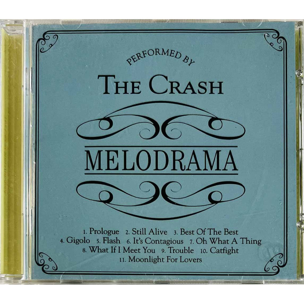 Crash CD Melodrama  kansi EX levy EX- Käytetty CD