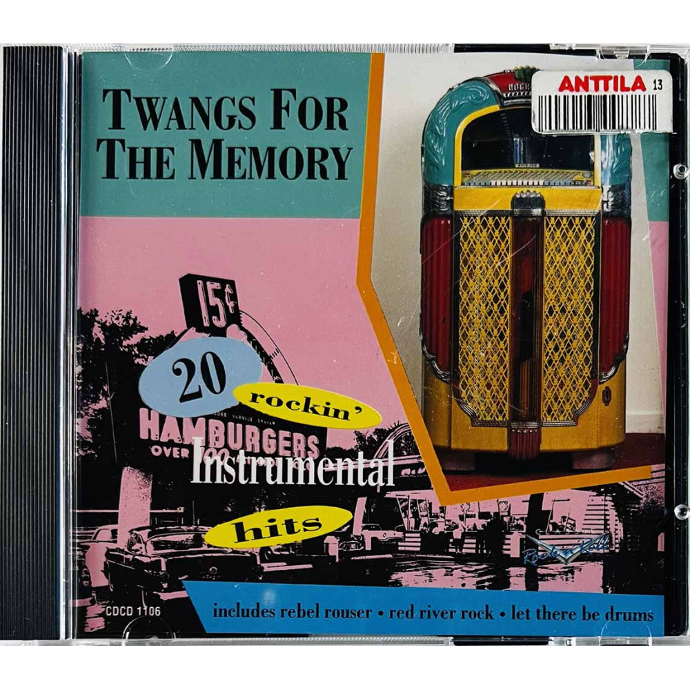 Surfaris, Link Wray, Lonnie Mack ym. 1993 CDCD 1106 Twangs For The Memory CD Begagnat