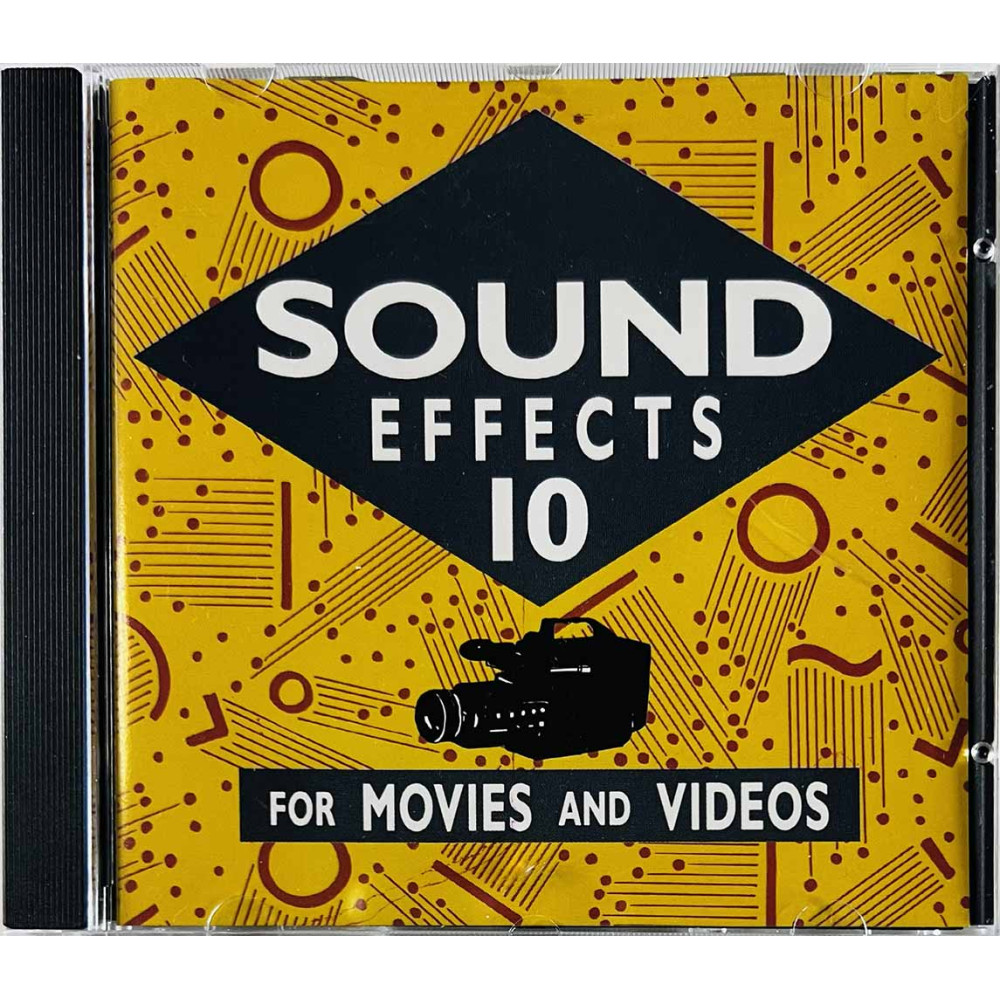 Sound Effects 10 1992 2620512 for movies and videos CD Begagnat