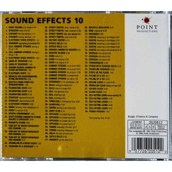 Sound Effects 10 1992 2620512 for movies and videos CD Begagnat