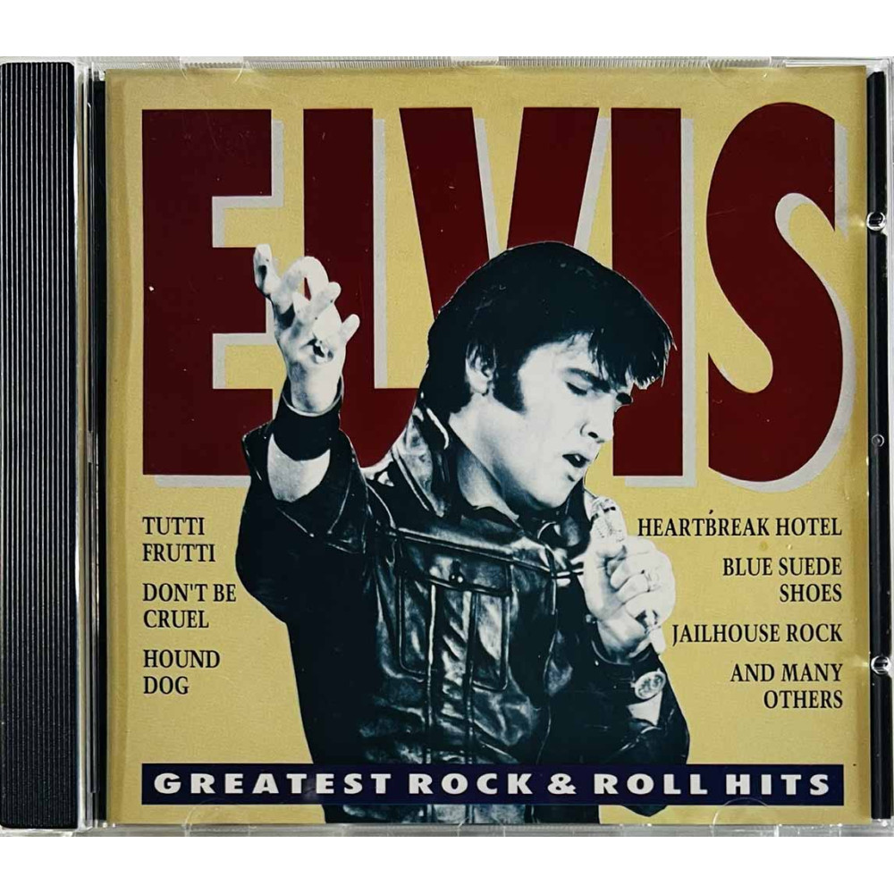 Elvis CD Greatest Rock & Roll Hits  kansi EX levy EX Käytetty CD