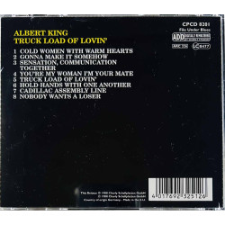 King Albert CD Truckload of lovin’  kansi EX levy EX Käytetty CD