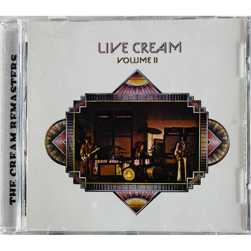 Cream CD Live Cream volume II  kansi EX levy EX Käytetty CD