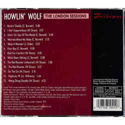 Howlin' Wolf CD The London Sessions  kansi EX levy EX Käytetty CD