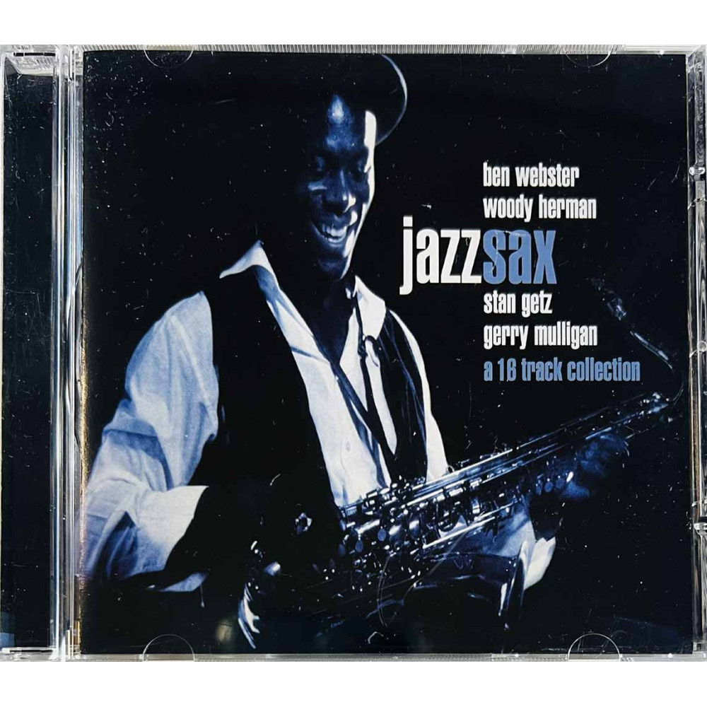 Ben Webster, Stan Getz, Woody Herman CD Jazz Sax  kansi EX levy EX Käytetty CD