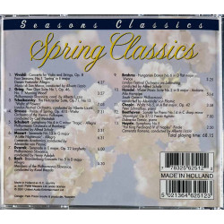 Vivaldi, Strauss, Dvorak ym. CD Spring Classics  kansi VG+ levy EX Käytetty CD