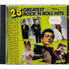 Eddie Cochran, Carl Perkins, Elvis ym. CD 25 Greatest Rock’n Roll Hits  kansi EX- levy EX Käytetty CD