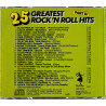 Eddie Cochran, Carl Perkins, Elvis ym. CD 25 Greatest Rock’n Roll Hits  kansi EX- levy EX Käytetty CD