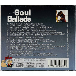 James Brown, Percy Sledge, Sam Cooke CD Soul Ballads  kansi EX levy EX Käytetty CD