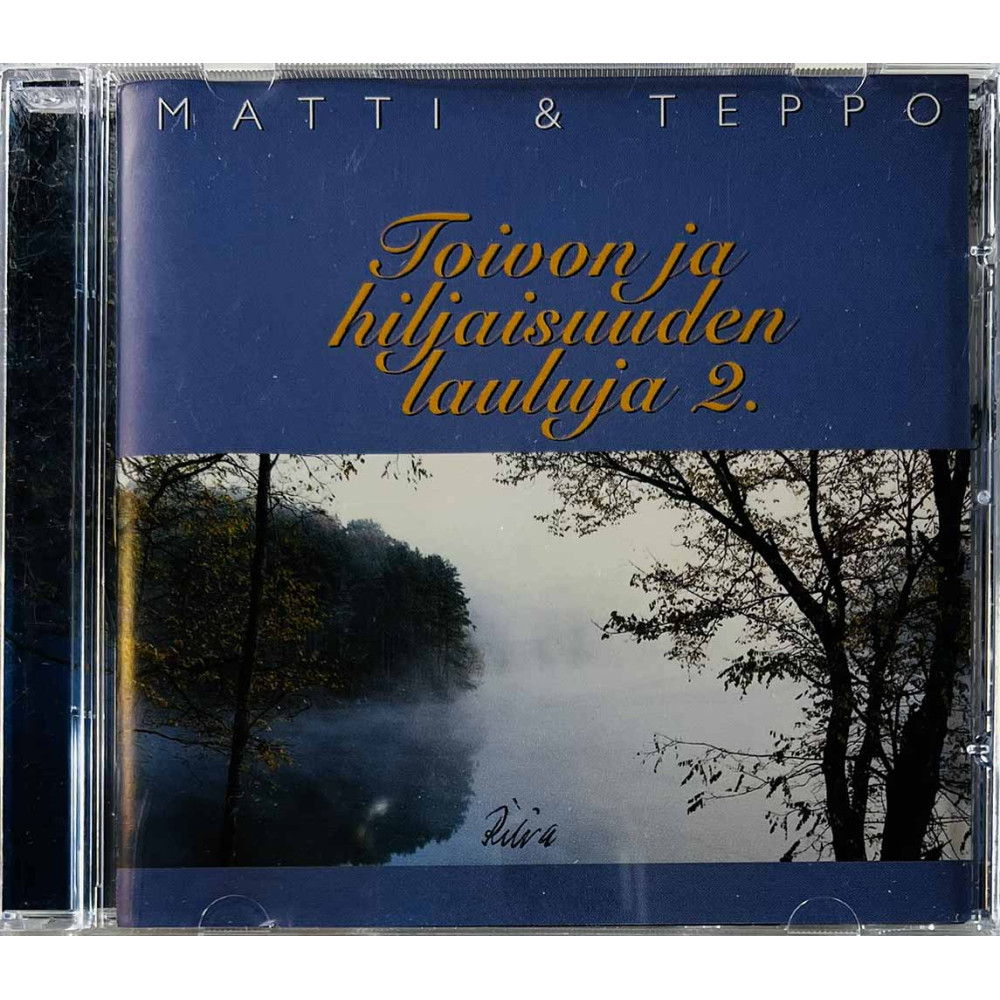 Metti & Teppo CD Toivon ja hiljaisuuden lauluja 2. kansivihko EX- CD:n kunto EX Käytetty CD