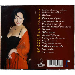 Pohjola Kaija CD Tangokuningatar kansivihko EX- CD:n kunto EX Käytetty CD