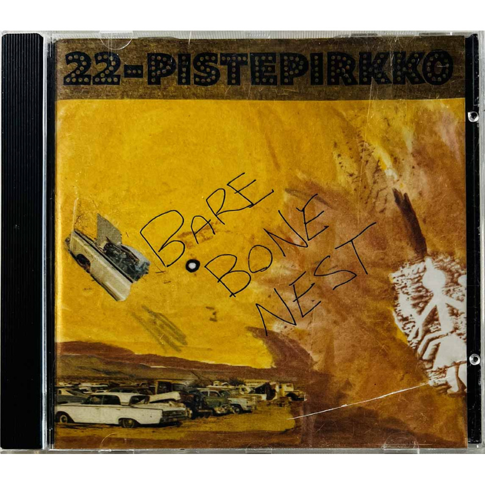 22-Pistepirkko CD Bare Bone Nest kansivihko EX CD:n kunto VG+ Käytetty CD