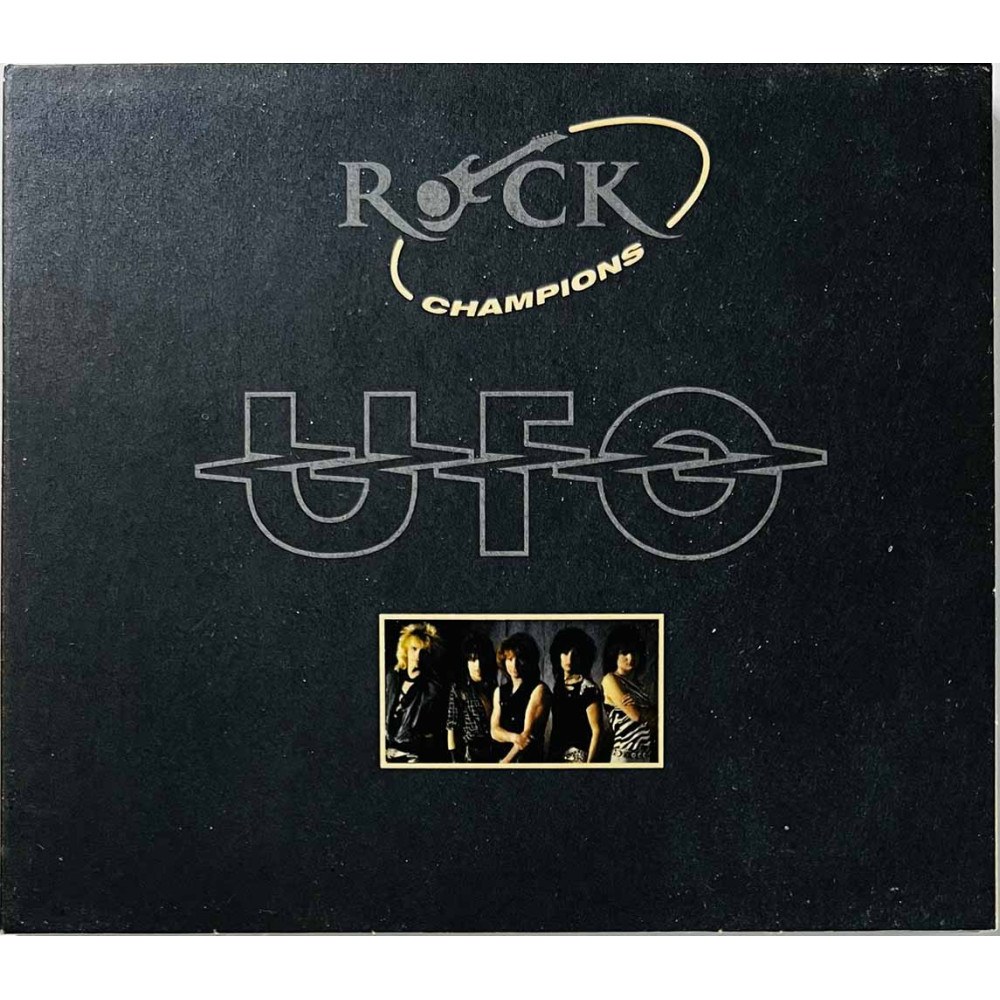 UFO CD Rock Champions kansivihko EX CD:n kunto EX Käytetty CD