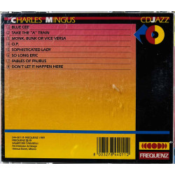 Mingus Charles CD Charles Mingus 8 Top Tracks kansivihko EX CD:n kunto EX Käytetty CD
