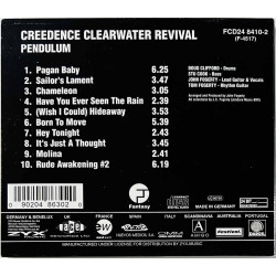 Creedence Clearwater Revival CD Pendulum kansivihko EX CD:n kunto EX Käytetty CD