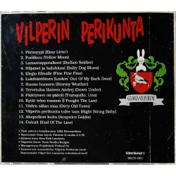 Vilperin Perikunta CD Gloria Vilperum kansivihko EX- CD:n kunto EX- Käytetty CD